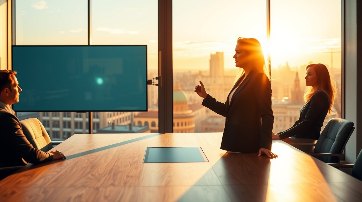 Интерактивная панель в действии